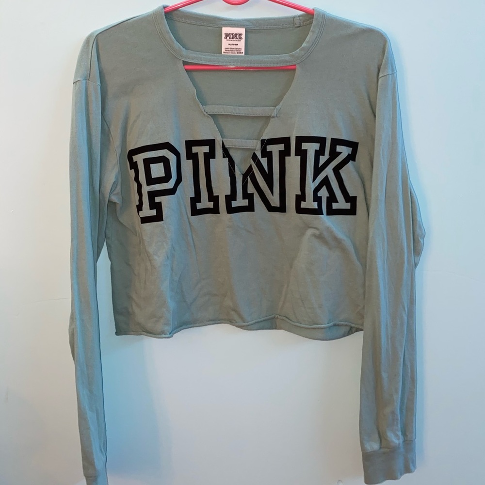 blue long sleeve